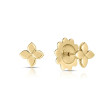 18K Yellow Gold Love In Verona Small Stud Earrings