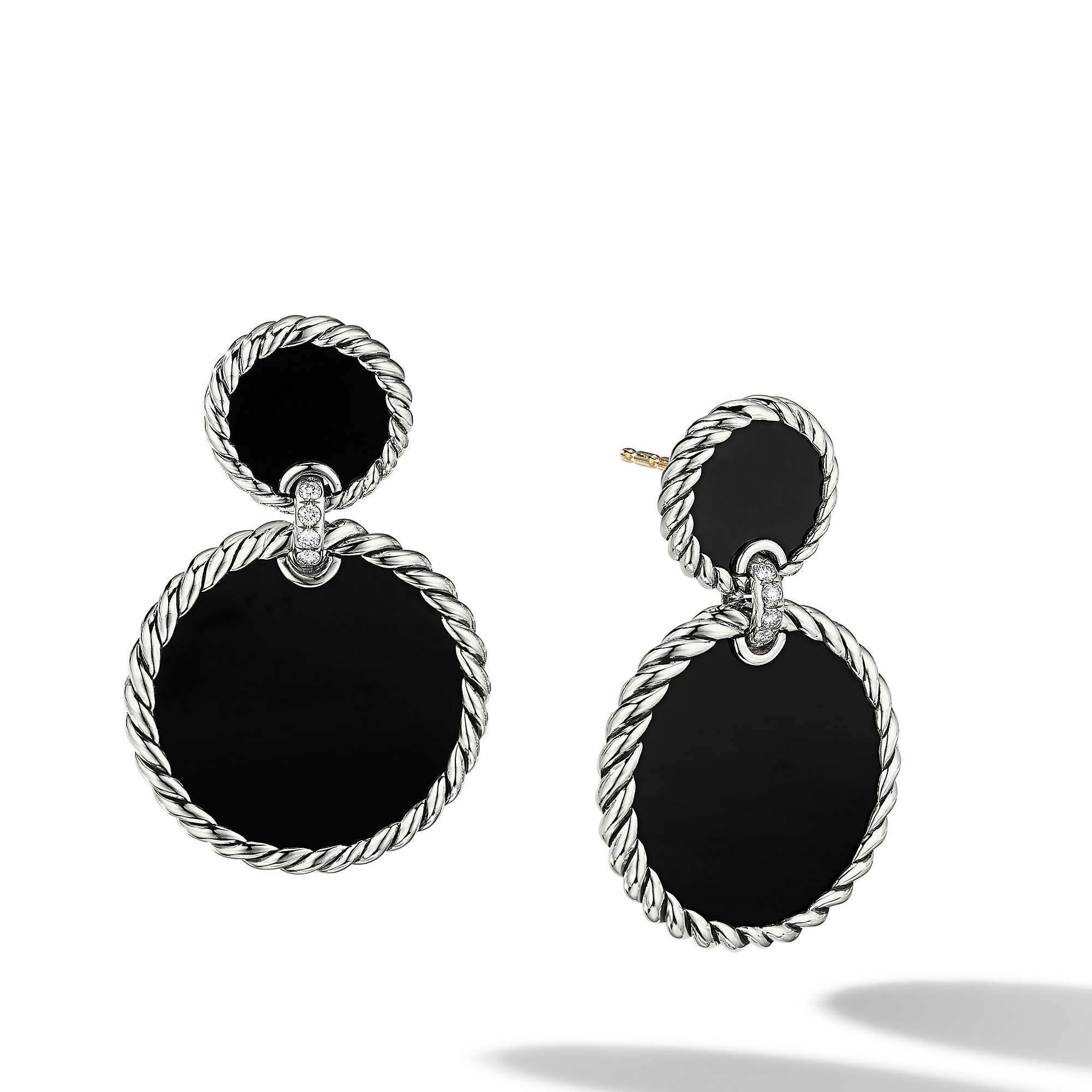 Black Onyx Stud Earrings, Small 4mm in Sterling Silver or Gold Fill – Kathy  Bankston